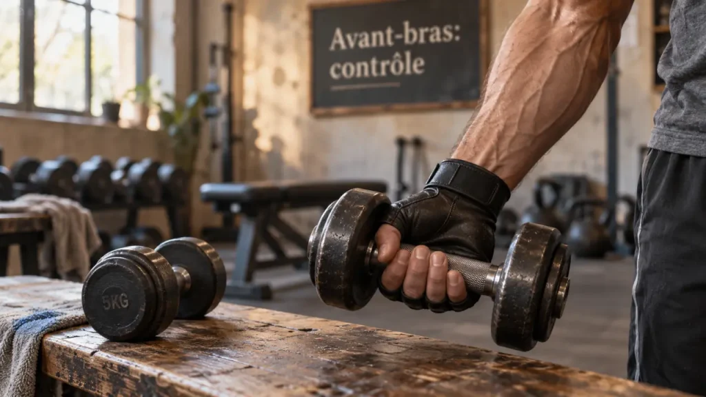 Exercices avant-bras : renforcer sa prise sans surcharger les poignets